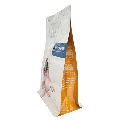 satın al 2.5KG Özel Baskı Folyo Düz Alt Dökümlü Evcil Köpek Kediler Yemek Bakım Çantası Yeniden Kapanabilir Evcil Köpekler Fermuarlı Ayağa Kalk Çanta online manufacture