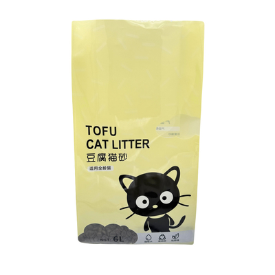satın al Özel 6 L Sarı Vakuumlu Güçlü Ağır Güçlü Geri Dönüştürülebilir Plastik Kediler için Çöp Paketleme Torbaları online manufacture