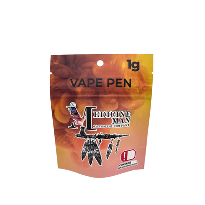 satın al Alüminyum folyo kaplı 1 g Özel Çocuk Dayanıklı Mylar Çantaları Ziplock Mat Yüzeyi online manufacture
