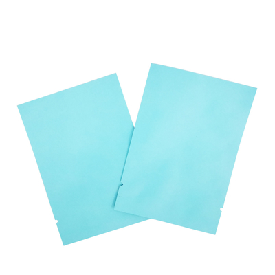satın al 7cm x 10cm Renkli Mat Aydın Mavi 3 Yan Dükkan Düz Alüminyum Folyo Çay Yaprakları, Atıştırmalık, Aksesuarlar Paketi için Mylar Poşetleri online manufacture