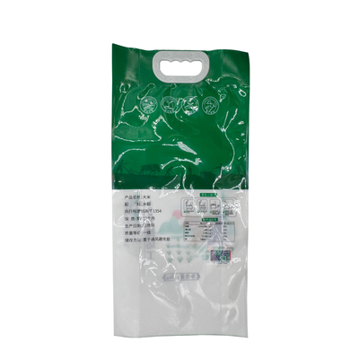 satın al Gıda sınıfı Nylon Laminated Heavy Duty Custom Pasta ve Noodles Paketleme Çantası El ve Açık Pencereli Pirinç Torbaları online manufacture