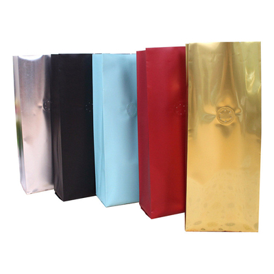 satın al Nemden ve kokulardan korunur Valve ve Tin Tie ile basılı kahve torbaları 500g 1kg online manufacture
