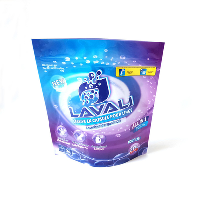 satın al Özel Ekolojik Dostu EVOH PE Tamamen Geri Dönüştürülebilir Çamaşır Çamaşır Denizleyicisi Paketleri İçin Ziplock'lu Ayağa Kalkan Cüppeler online manufacture
