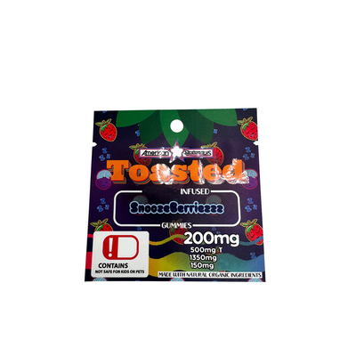 Mat Düz Nokta Parlak Desenli UV Yağı 1 Gram Asılı Delikli Özel Mylar Torbaları MOPP//VMPET//PE